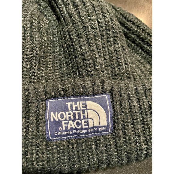 The North Face Salty Dog Knit Beanie Hat California Heritage Gray One Size - Picture 6 of 7